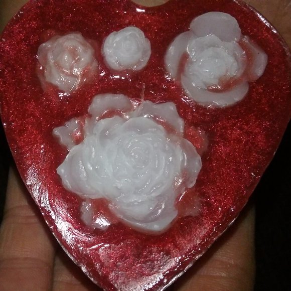 Heart and Rose Homemade All Natural Soap - Picture 9 of 9